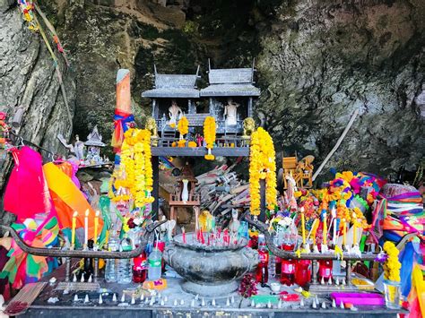 Phra Nang Cave Temple: Mystical Shrine Carved Into Dramatic Limestone Cliffs!