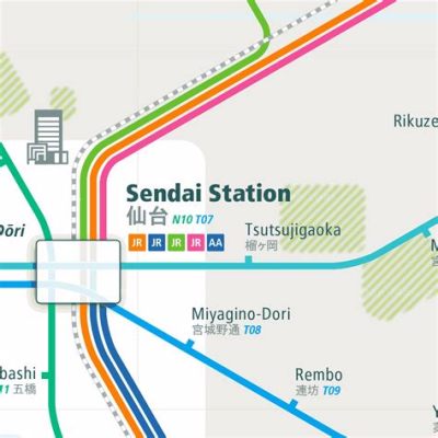 仙台駅から北山駅：都市と自然の交差点